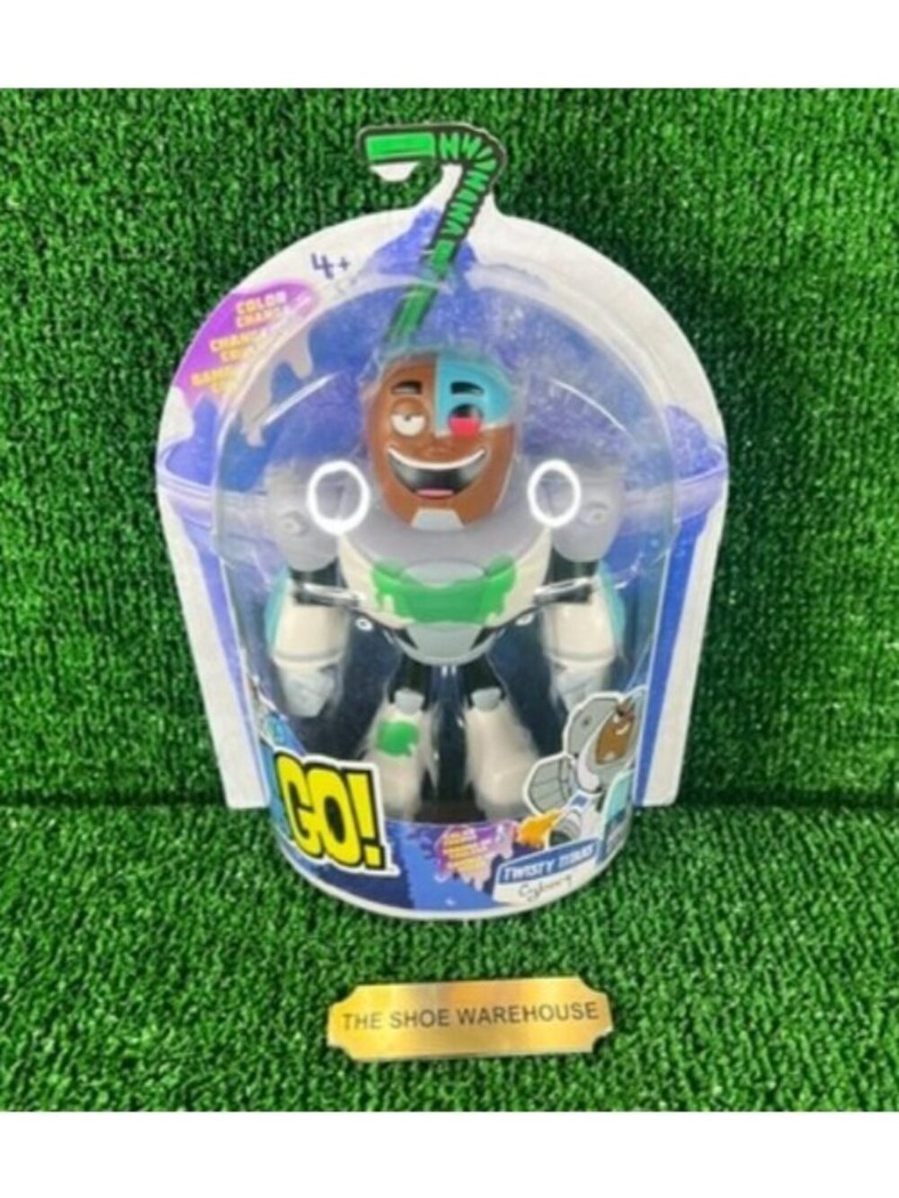 Spin Master DC Comics Teen Titans Go! Twisty Titans Cyborg Color Change NEW